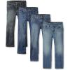 The Children’s Place Boys Bootcut Jeans(Blue Wash 4-pack)