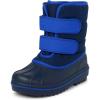 The Children’s Place Boys’ Faux Fur Trim Winter Snow Boot(Navy/Navy)