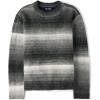 The Children’s Place Boys Long Sleeve Crew Neck Pullover Sweater(Black Ombre)