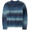 The Children’s Place Boys Long Sleeve Crew Neck Pullover Sweater(Tidal Ombre)