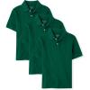The Children’s Place Boys Multipack Short Sleeve Pique Polo(Spruce Shade)