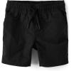 The Children’s Place Boys Quick Dry Pull on Jogger Shorts(Black)