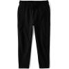 The Children’s Place Boys Soft Tech Pull on Jogger Pants(Black)