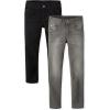 The Children’s Place Boys Super Skinny Jeans(Black/Gray 2-pack)