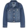 The Children’s Place Girls’ Basic Denim Jacket(Azure Wash)