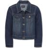 The Children’s Place Girls’ Basic Denim Jacket(Dk Stone)