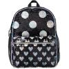 The Children’s Place Kids’ Preschool Elementary Backpack for Boys and Girls(Metallic Black Sequin Dot)