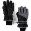The Children’s Place Unisex Kids Fleece Water Repellent Anti Pilling Winter Snow Kids Gloves(Black/Grey)