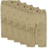 The Children’s Place and Toddler Relaxed Straight Chino Pants,multipacks(Flax 5-pack)