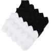 The Children’s Place baby-boys And Toddler Ankle Socks Variety Pack(Black/White 20-pack)