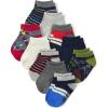 The Children’s Place baby-boys And Toddler Ankle Socks Variety Pack(Dino/Cars/Stripes 6-pack)