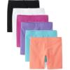 The Children’s Place baby-girls And Toddler Mix and Match Bike Shorts(Pink/Purple/Black Multi 6-pack)