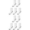 The Children’s Place boys And Toddler Crew Socks Variety Pack(White 10-pack)