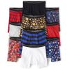 The Children’s Place boys Cotton Boxer Briefs Underwear Variety 10-pack(Black | China Red | Food Ninja_edge Blue | Foods_black | H/T Mist | See Comments | Soccer Balls_edge Blue | Soccer Ninja_china Red | Stripe 1_china Red | Stripe 5_edge Blue | White)