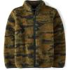 The Children’s Place boys Cozy Sherpa Full-zip Jacket(Duffle Green Camo)
