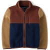 The Children’s Place boys Long Sleeve Sherpa Fleece Full Zip Jacket(Terra)
