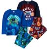 The Children’s Place boys Long Sleeve Top and Pants 2 Piece Pajama Set(Gamer 2-pack)