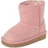 The Children’s Place girls Baby Girls and Toddler Classic Ankle Boots, Faux Fur Lined(Pink)