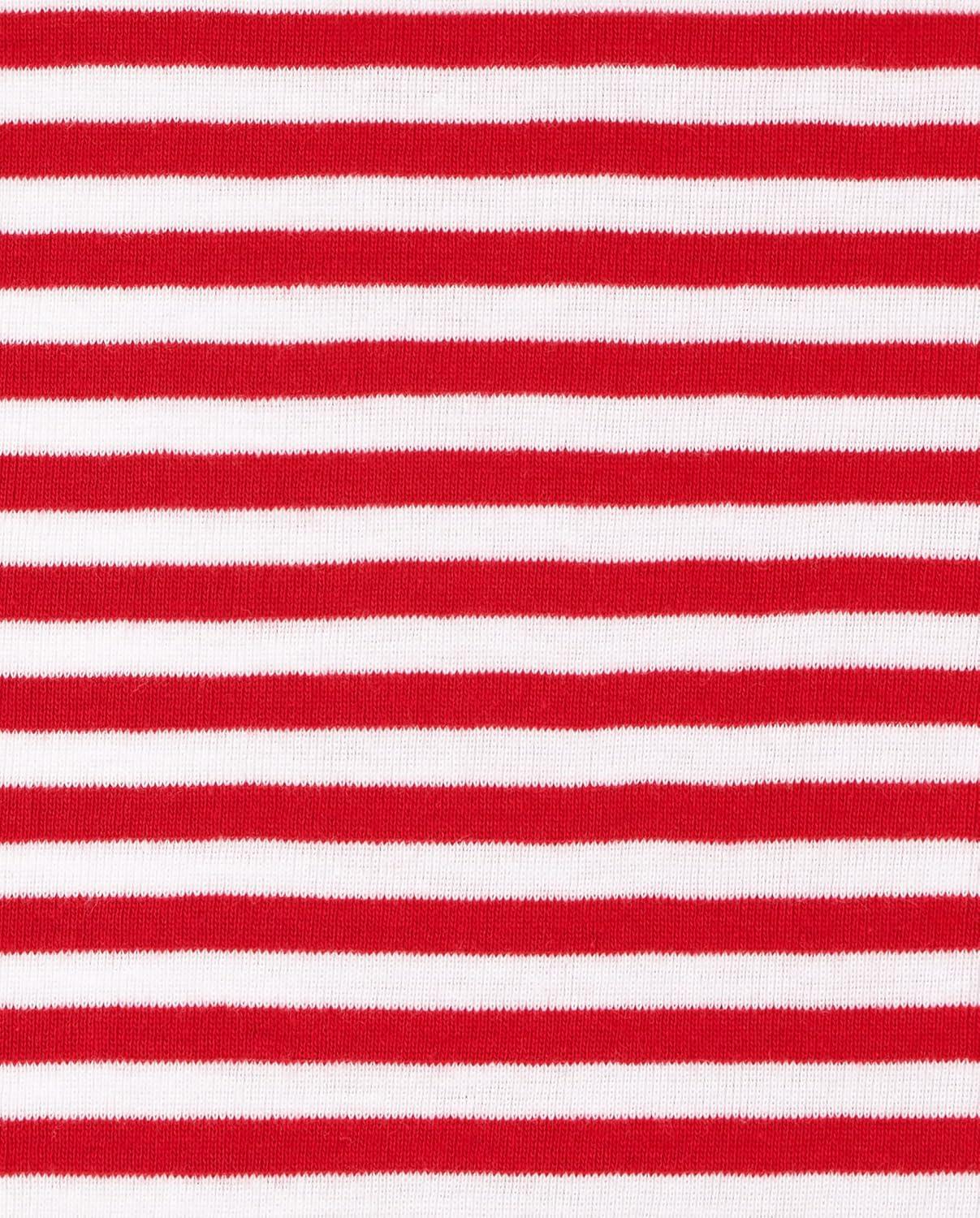 imageThe Childrens Place unisexbaby Holiday Pajamas CottonSanta Christmas Stripe