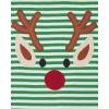 The Children’s Place unisex-baby Holiday Pajamas, Cotton(Rudolph Christmas Stripe)