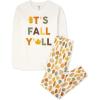 The Children’s Place unisex-baby Holiday Pajamas, Cotton(Its Fall Yall)