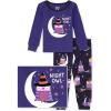 The Children’s Place unisex-baby Holiday Pajamas, Cotton(Night Owl)