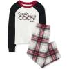 The Children’s Place unisex-baby Holiday Pajamas, Cotton(Xmas Crew 22)
