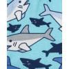 The Children’s Place Baby-Boys and Toddler Snug Fit 100% Cotton Short Sleeve Top and Shorts 2-Piece Pajama Set(Jawsome Sharks)
