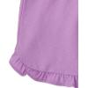 The Children’s Place Baby Girls’ and Toddler Assorted Knit Shorts(Patterned/ Azureous/ Frozen Dye/ Electric Violet 4-pack)