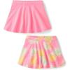 The Children’s Place Baby-Girls and Toddler Pull on Everyday Skorts(Pink Pineapple/Pink 2-pack)