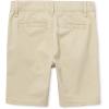 The Children’S Place Girls Chino Shorts(Sandy/Tidal 2-pack)