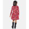 The Children’s Place Girls Printed Skater Dress, Long Sleeve(Holiday Cheer)