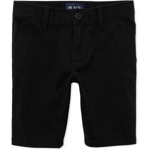 The Children’S Place Girls Chino Shorts(Black Single)