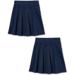 The Children’S Place Girls Ponte Knit Pull On Skort(Tidal 2-pack)