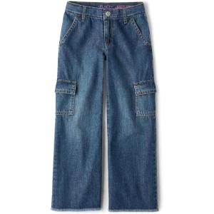 The Children’s Place girls Wide Leg Jeans(Connie Wash)