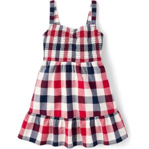 The Children’s Place,Girls,Casual Sleeveless Tiered Dresses,Americana Gingham,X-Small