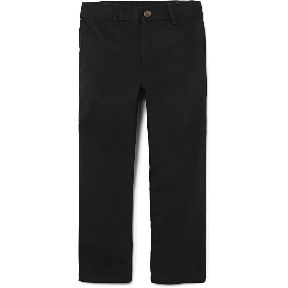 imageThe Childrens Place Boys Chino PantsBlack Single