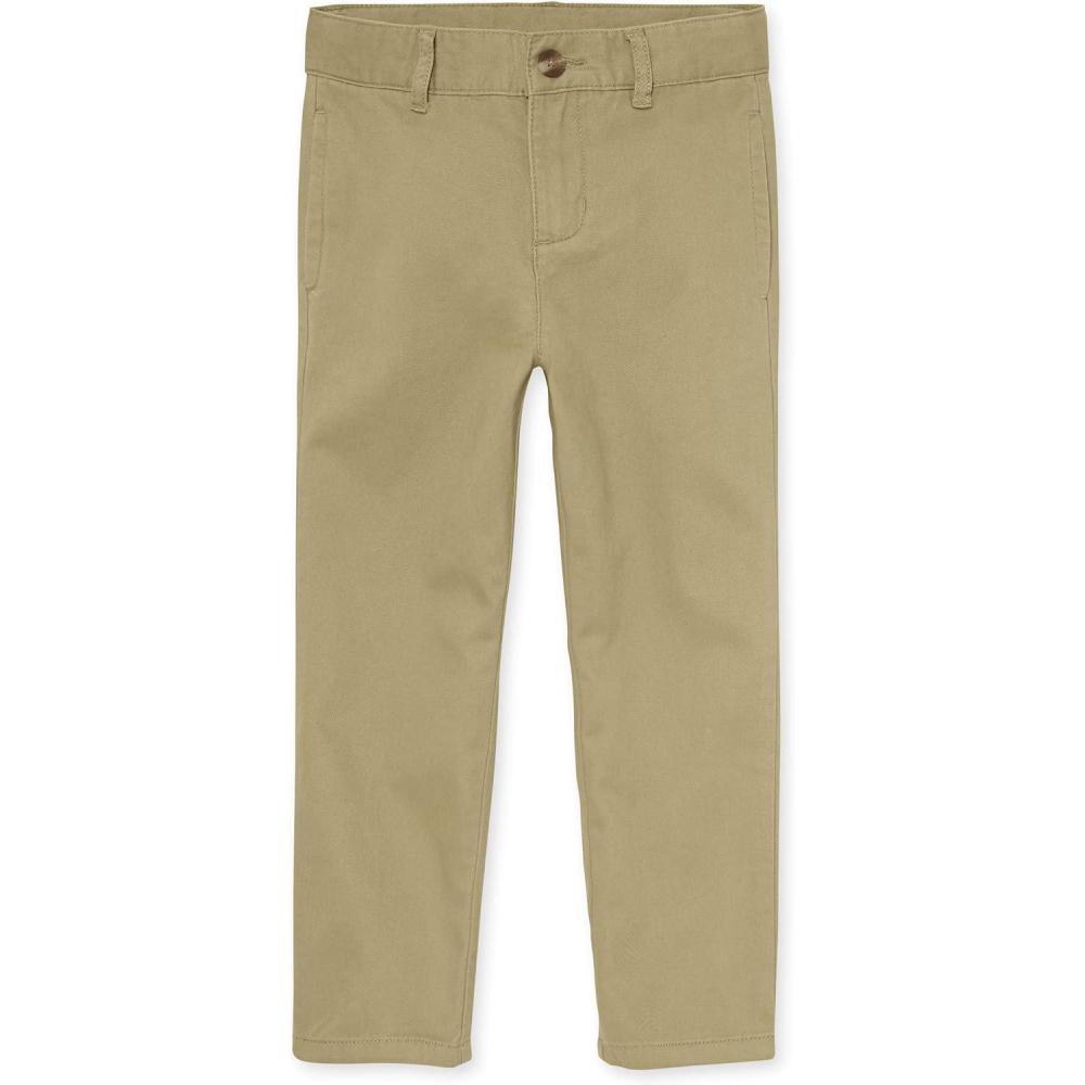 imageThe Childrens Place Boys Chino PantsFlax Single