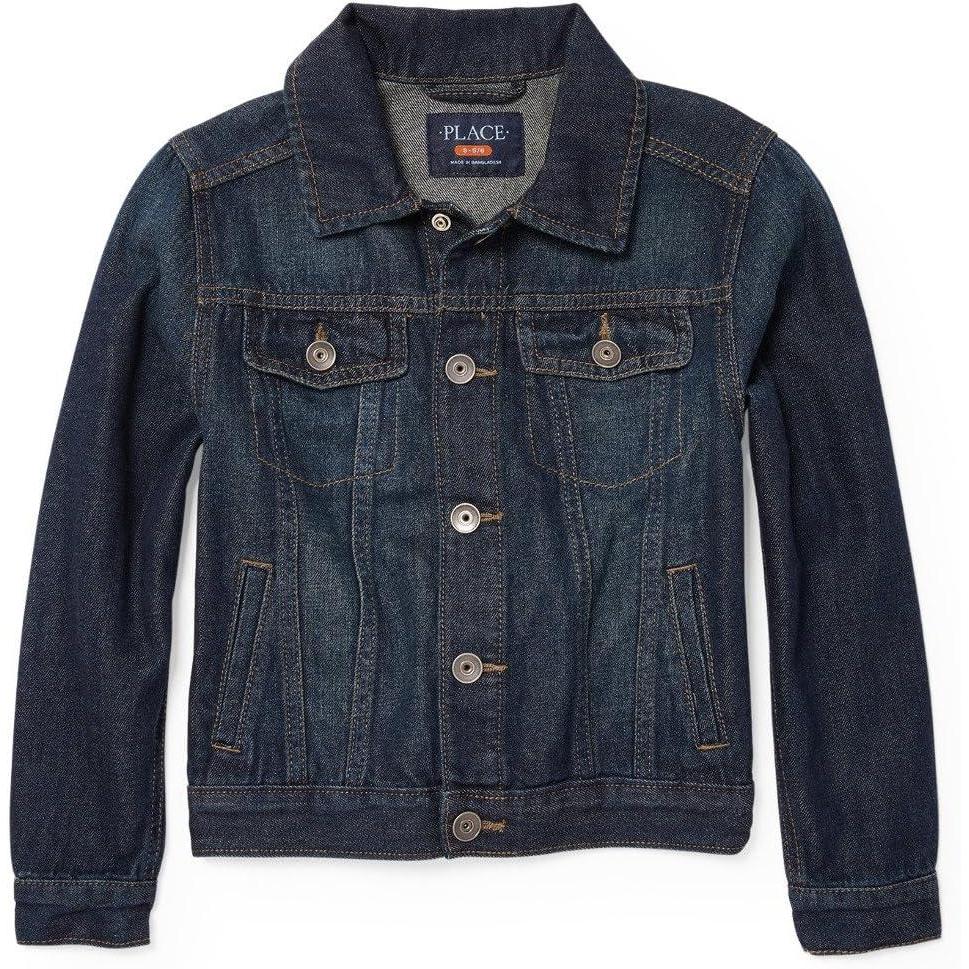 imageThe Childrens Place Boys Denim JacketDark Stone Denim