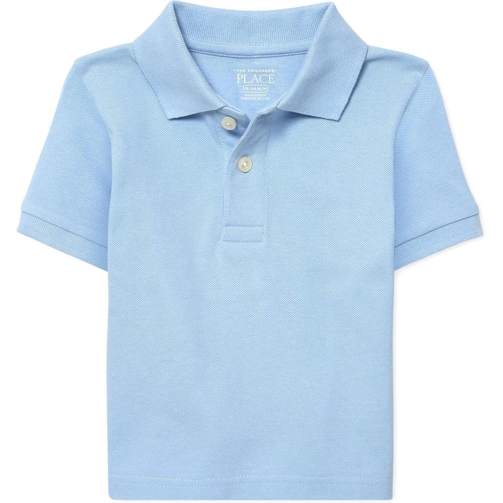 imageThe Childrens Place Boys Uniform Performance PoloBrook