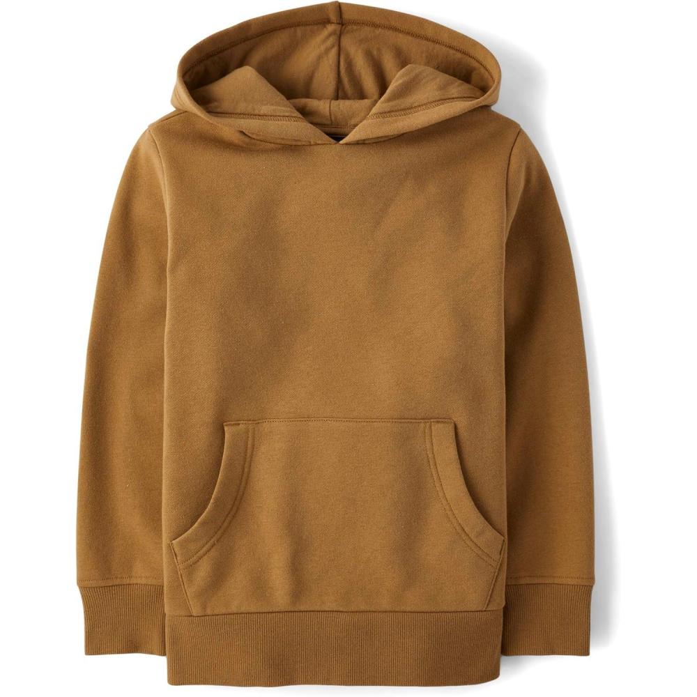 imageThe Childrens Place boys Active Long Sleeve Hooded SweatshirtPearwood