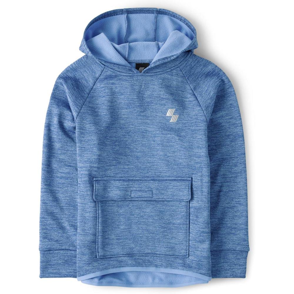 imageThe Childrens Place boys Fleece Performance HoodiePacific Blue