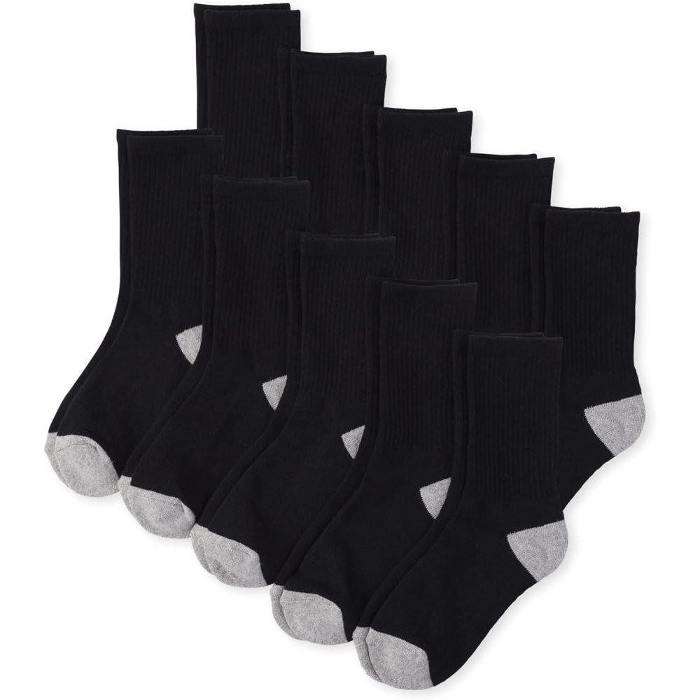 imageThe Childrens Place boys Socks 3packBlack 10pack