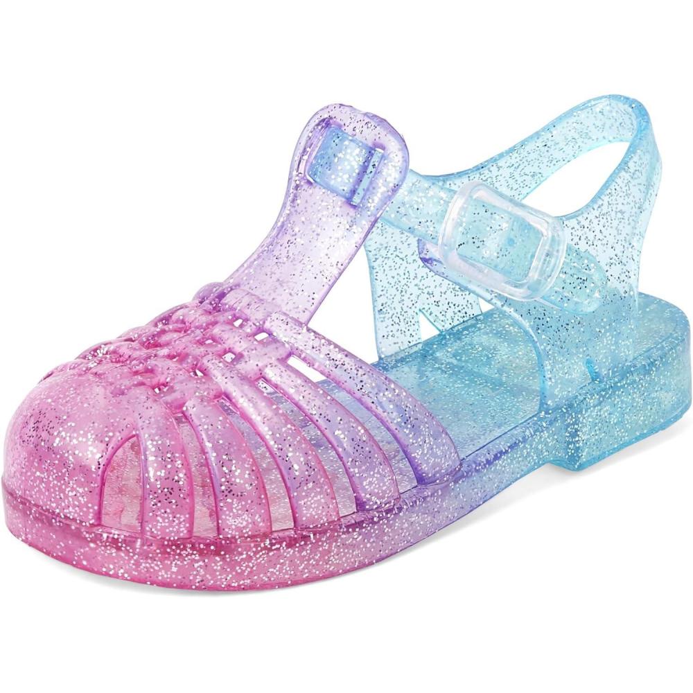 imageThe Childrens Place girls Girls Jelly Fisherman SandalsOmbre Multicolor
