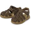 The Children’s Place Baby Boys and Toddler Fisherman Sandals, Brown(Dark Brown)