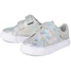The Children’s Place Baby Girls’ Casual Low Top Sneaker(Silver Doodle)