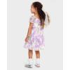 The Children’s Place Baby Girls’ and Toddler Short Sleeve Casual Dresses(Bunnys Tail Floral)