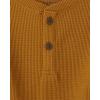 The Children’s Place Baby-Boys and Toddler Boys Long Sleeve Thermal Henley Top(Honey Comb)
