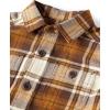 The Children’s Place Baby-Boys and Toddler Long Sleeve Plaid Flannel Button Up Shirt(Haystack Plaid)