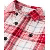 The Children’s Place Baby-Boys and Toddler Long Sleeve Plaid Flannel Button Up Shirt(Red Cane Plaid)